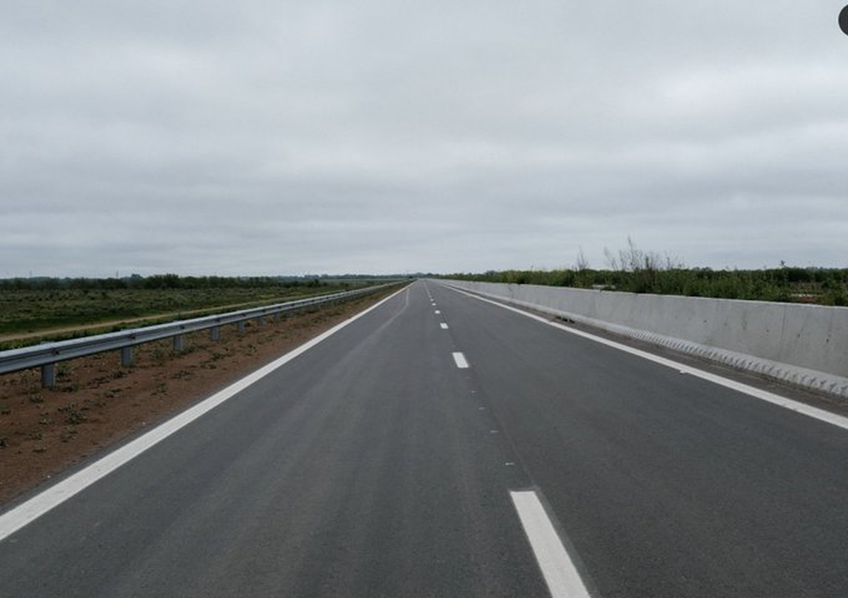 Ahora sí habilitan un tramo de la autopista Pte Perón