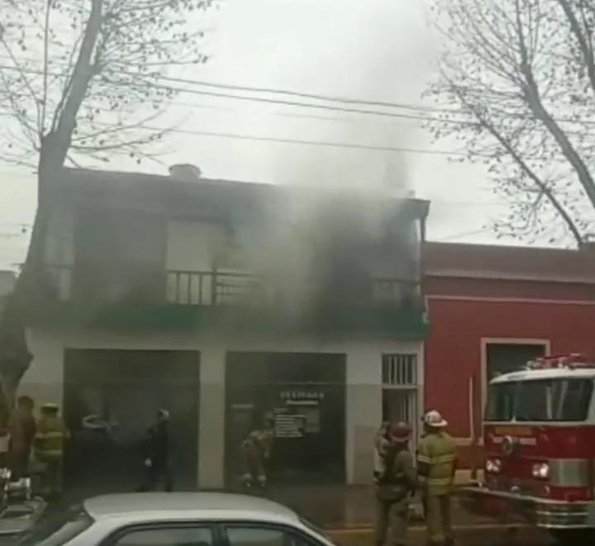 Merlo Un Departamento Se Prendi Fuego En Pleno Centro