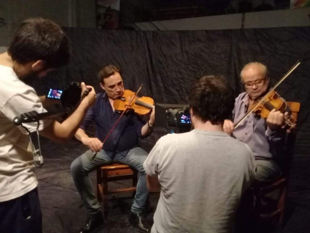 Paulino Pérez violinista Merlo
