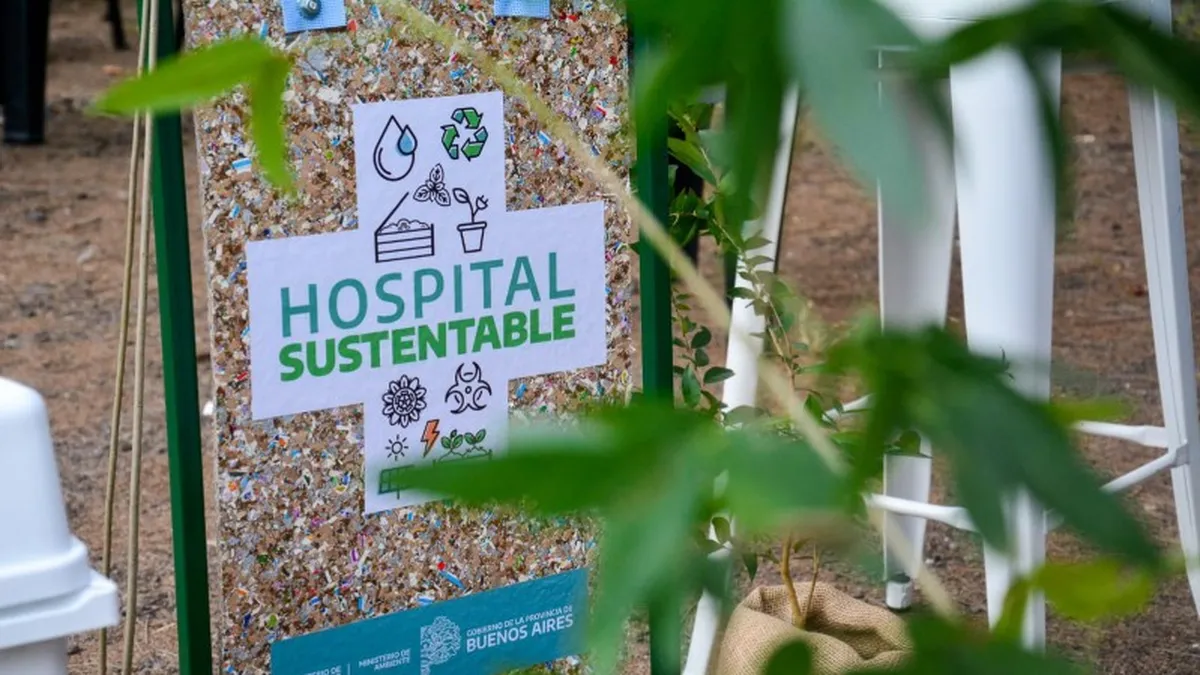 Provincia: anunciaron el Plan de Hospitales Sustentables