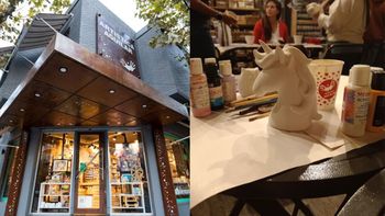 Arte y café en Ramos Mejía: conocé la propuesta de una reconocida artística
