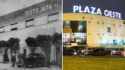 altText(De fábrica textil a shopping: la transformación del terrero del actual Plaza Oeste)}