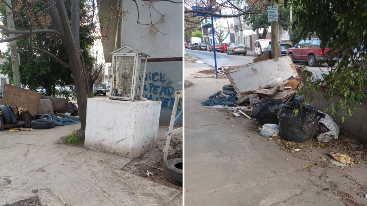 Siguen las quejas de los vecinos de Ramos Mejía por la basura acumulada: 