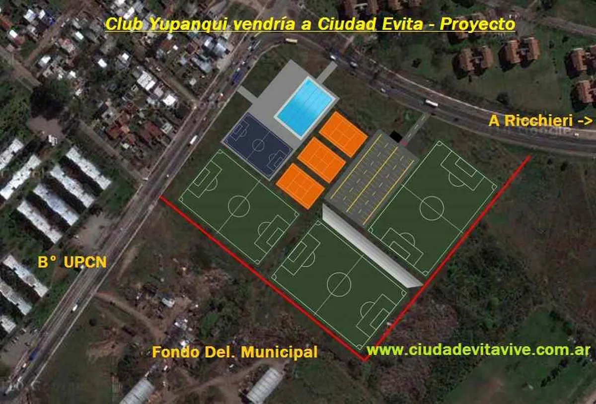 Ciudad Evita: Yupanqui estrenó su nuevo estadio