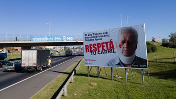 Acceso Oeste y Norte: más del 20% de los conductores no utiliza cinturón de seguridad