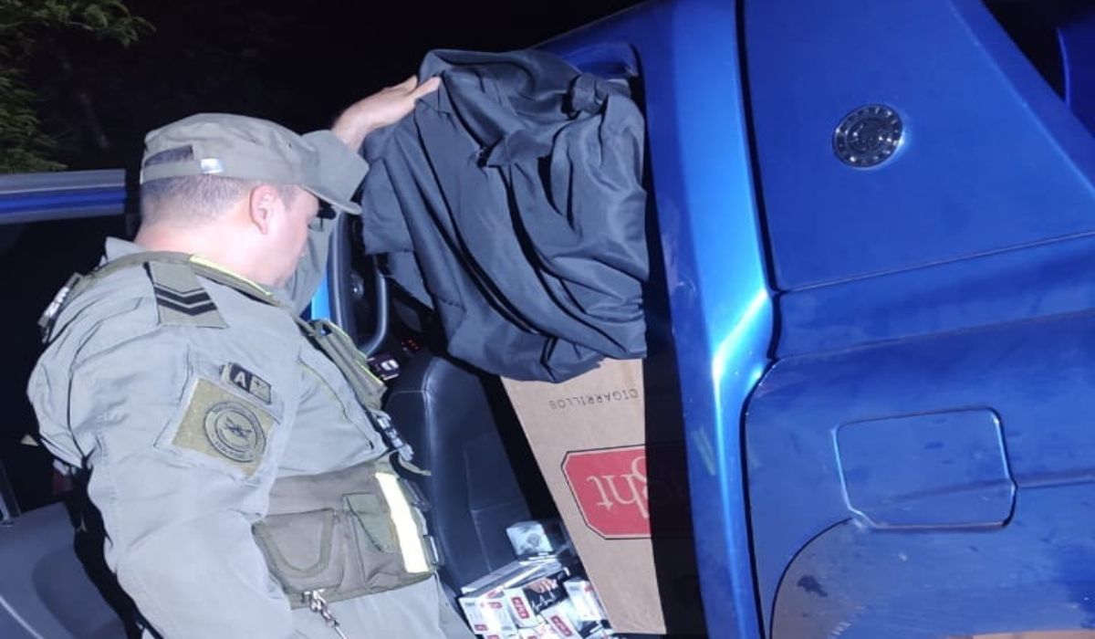 La Matanza: usaban una camioneta robada para contrabandear