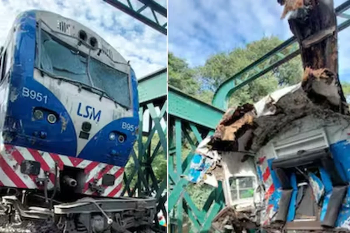Accidente del tren San Martín el viernes en Palermo
