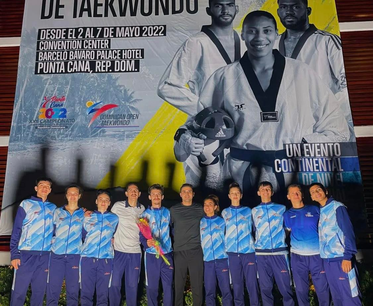 Lucas Guzmán fue plata en el Panamericano de Taekwondo y agradeció a todos sus compañeros de Selección