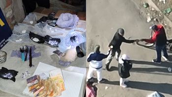 Quedaron escrachados con drones mientras vendían cocaína en William Morris