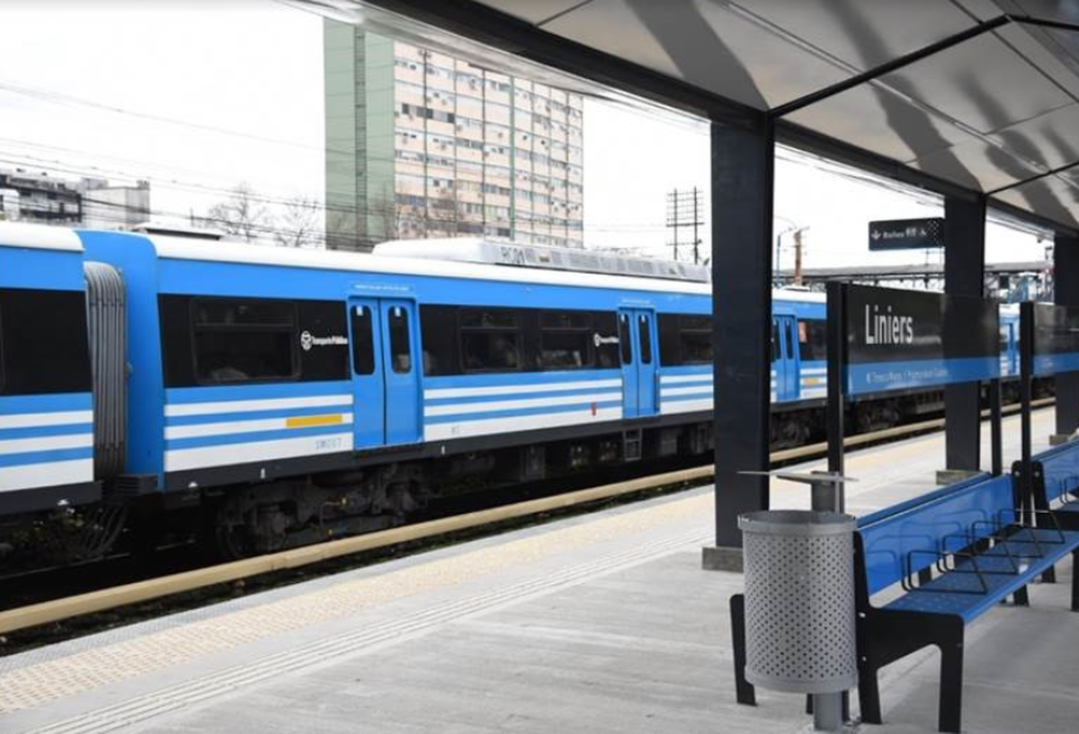 Tren Sarmiento no se detendrá en Liniers por obras