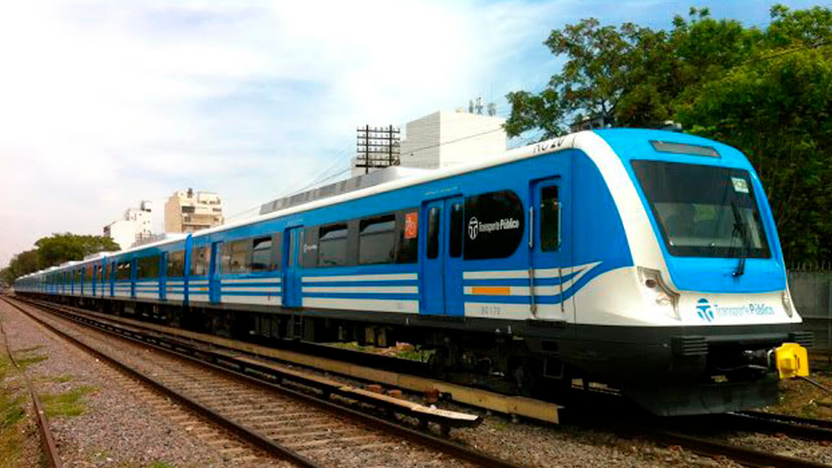 Tren Sarmiento: Servicio con problemas técnicos en Caballito