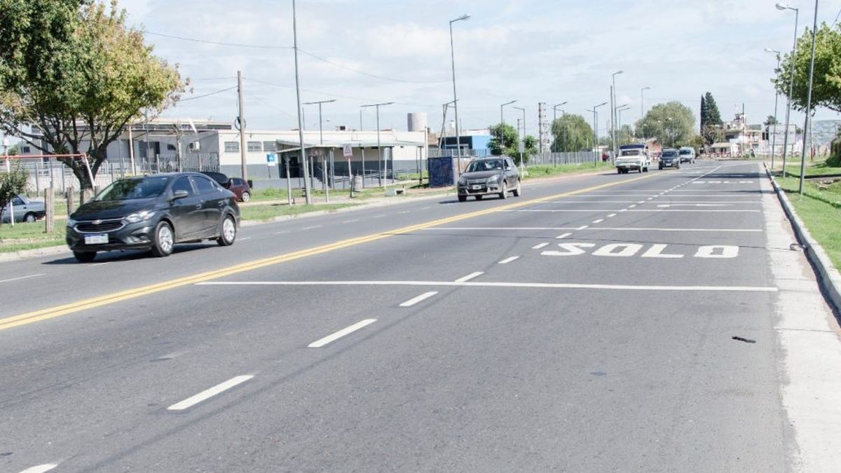 La Ruta 1003 tiene dos carriles más en Morón