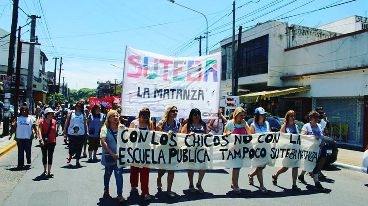 Docentes de La Matanza rechazan la presencialidad administrada