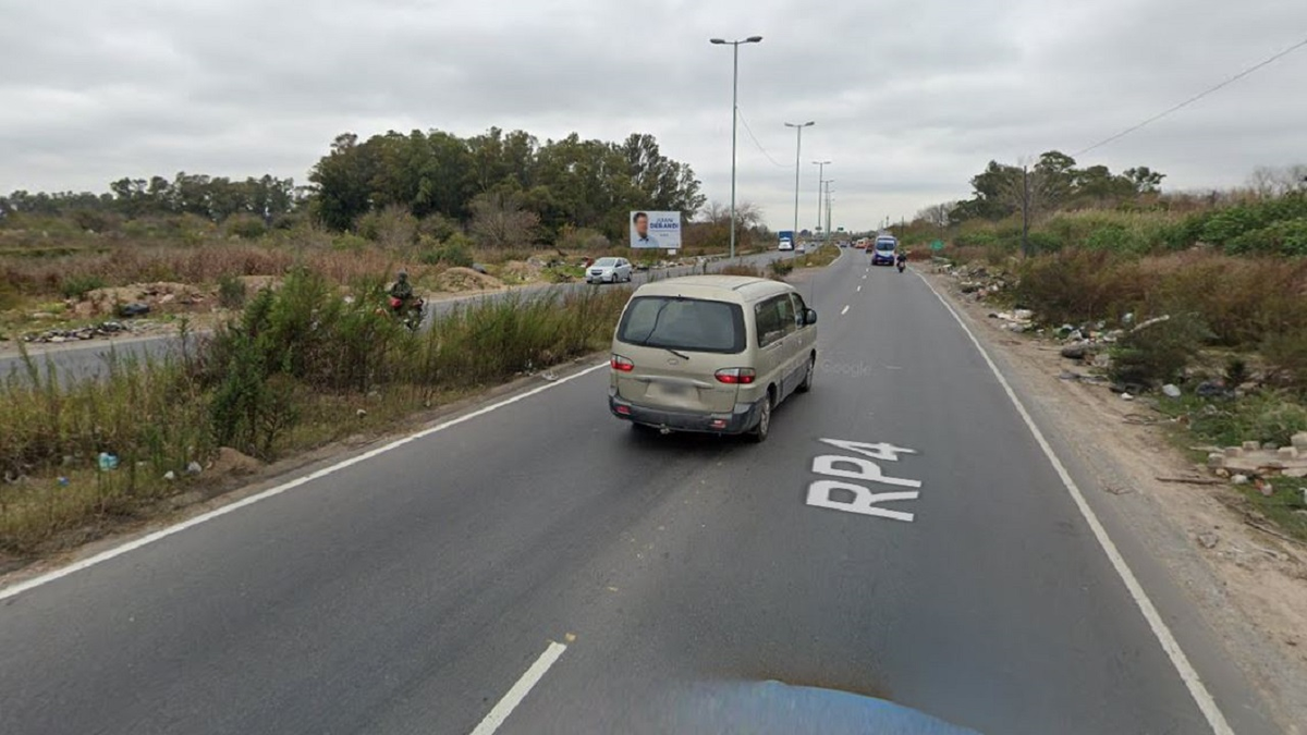 La víctima fue atropellada en la Ruta Provincial N°4, al sobrepasar la calle Combate de Pavón, en el límite de Morón y Tres de Febrero.