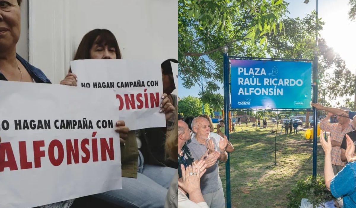 Paso del Rey: polémica por nueva Plaza Raúl Ricardo Alfonsín
