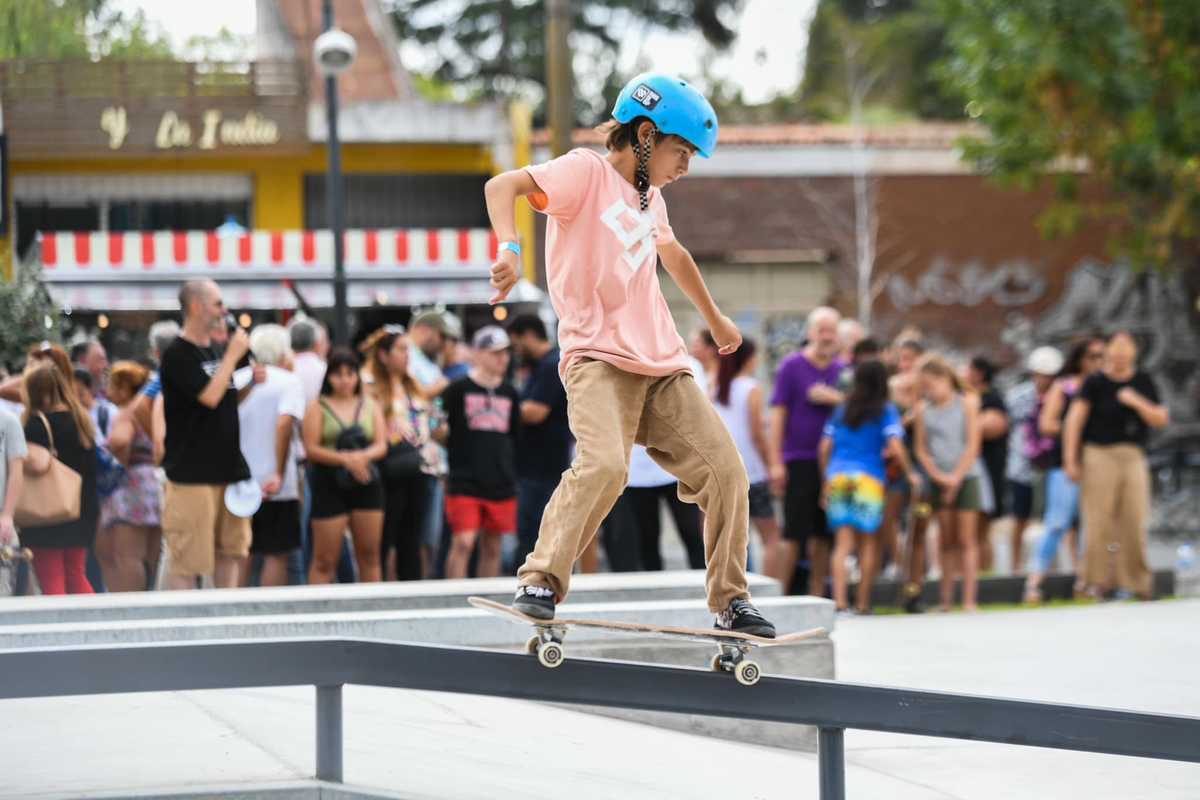 Hurlingham: quedó inaugurado el nuevo skatepark