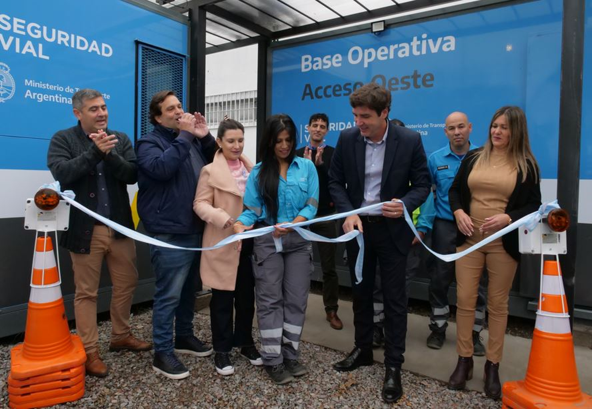 Ciudadela: inauguraron la Base Operativa del Acceso Oeste
