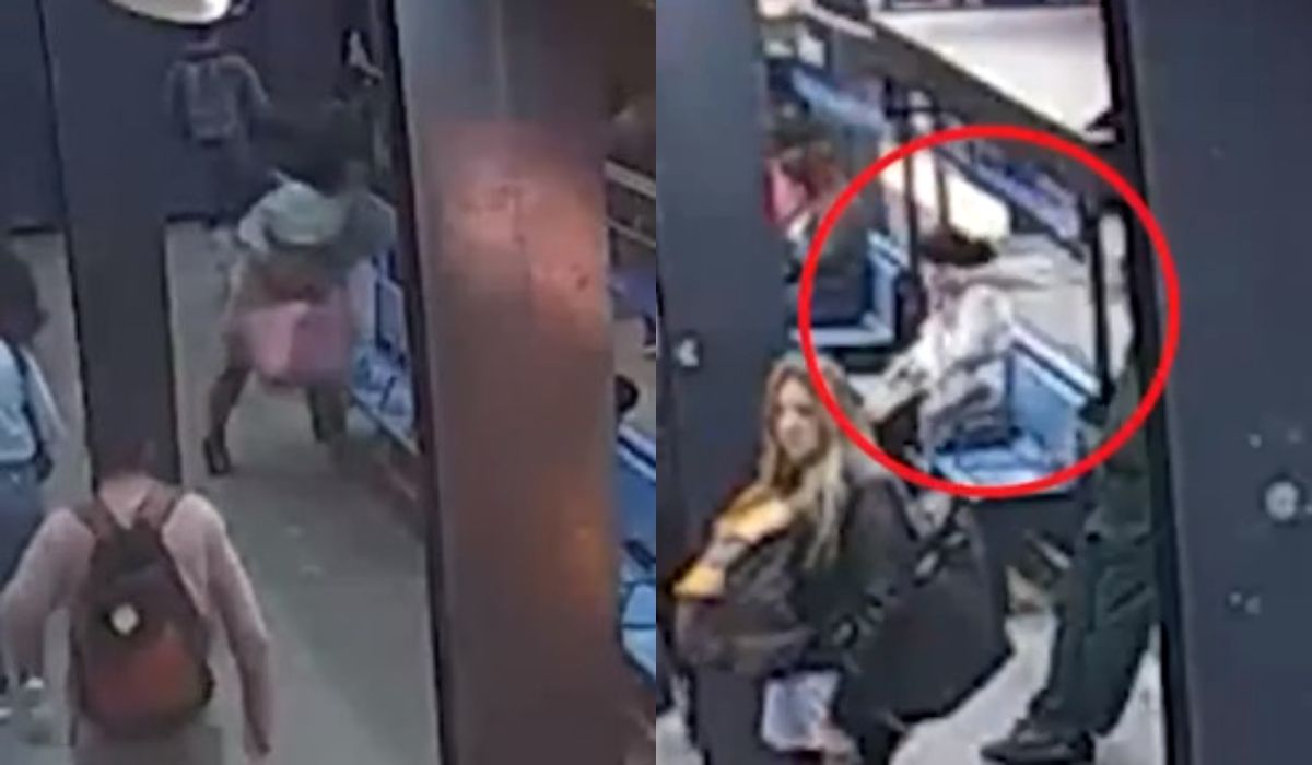 Tren Sarmiento: cayó mientras escapaba tras robar un celular