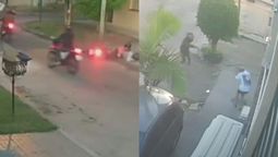Video: una banda de motochorros cometieron un violento raid delictivo en Ramos Mejía