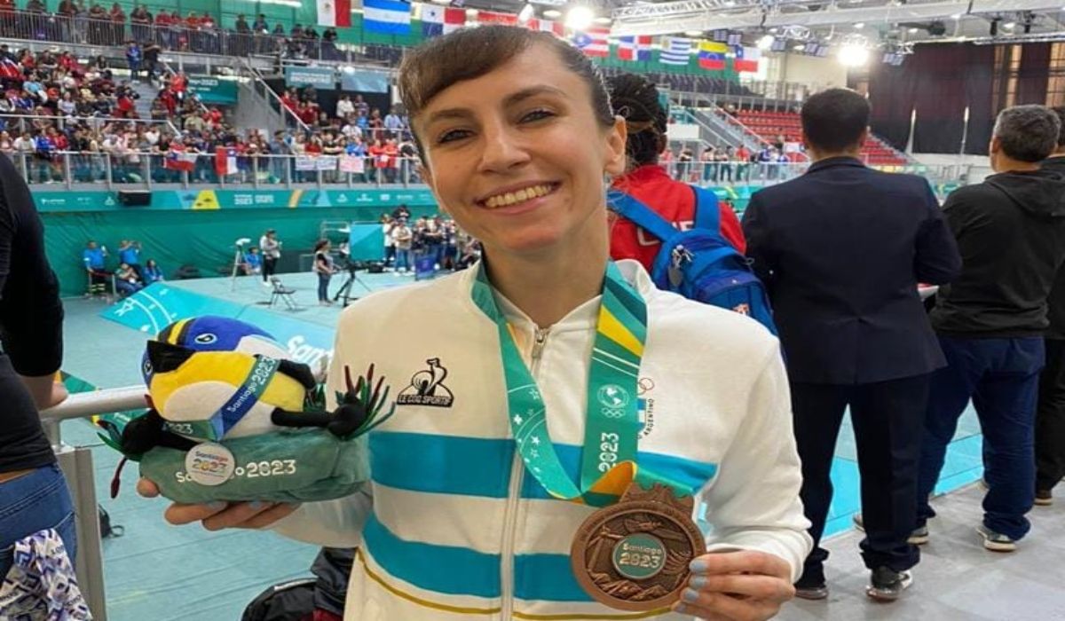 San Justo: Yamila Benítez se colgó el bronce en los JJPP