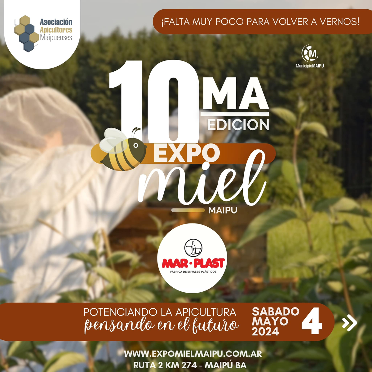 Se viene la d&eacute;cima Expo Miel a Maip&uacute; con numerosas actividades.