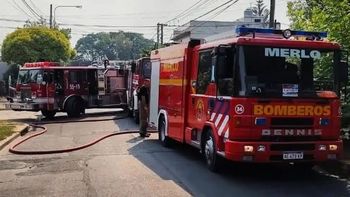 Bomberos voluntarios de Merlo avanzan con el 