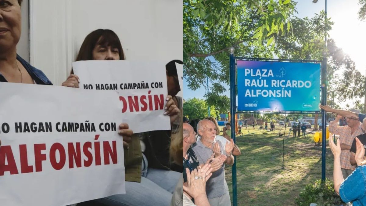 Paso Del Rey Polémica Por Nueva Plaza Raúl Ricardo Alfonsín