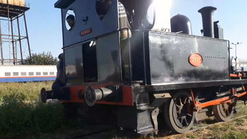 Video: así volvió a funcionar en Haedo la histórica locomotora Stephenson