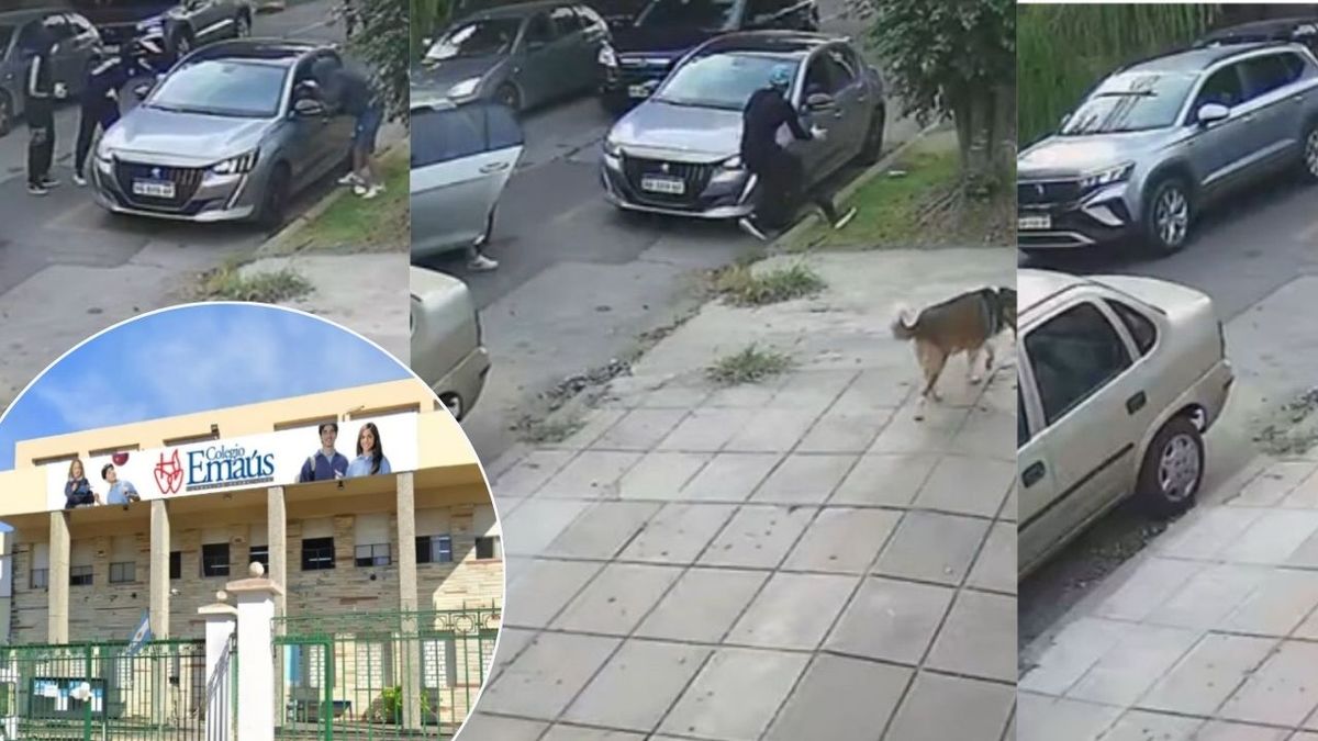 Pánico en El Palomar: atacaron y robaron a familias que esperaban a sus hijos a la salida del colegio