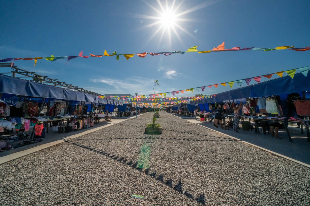 Moreno: inauguraron una feria y un mercado popular