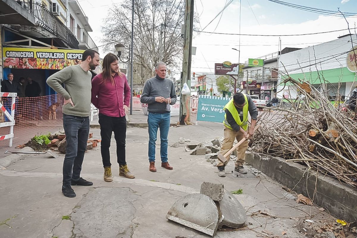 Hurlingham: avanzan las obras del Nuevo Corredor Urbano