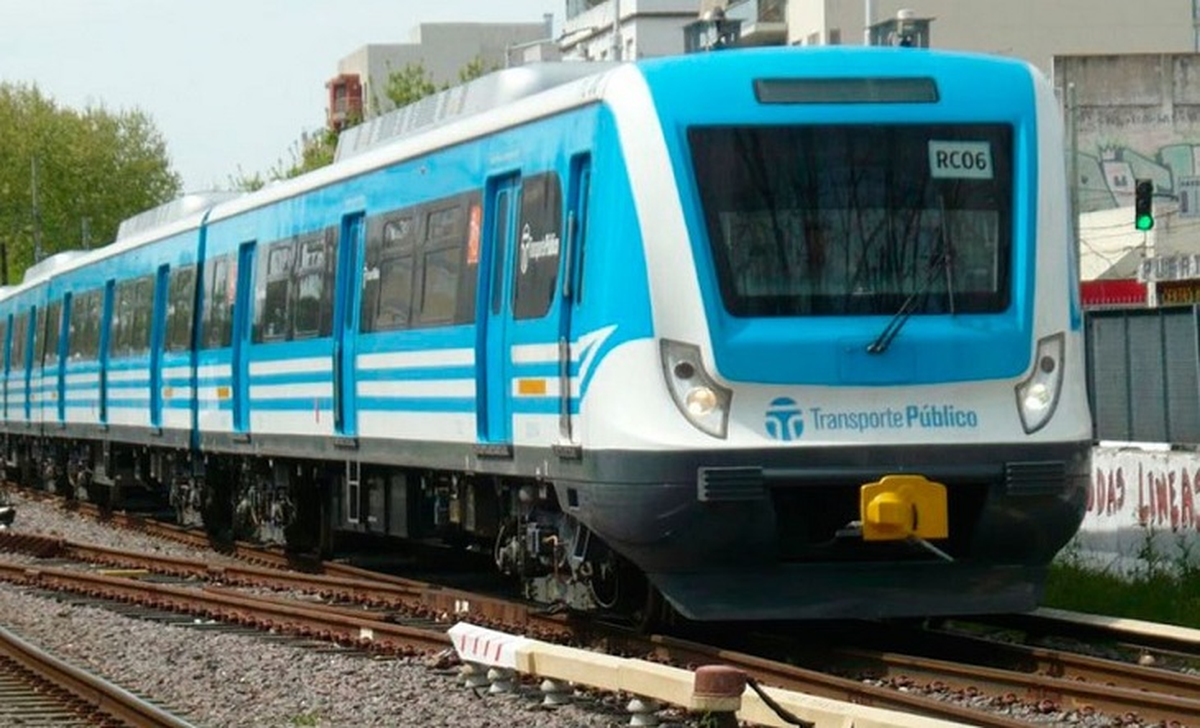 Tren Sarmiento: servicio reducido por accidente
