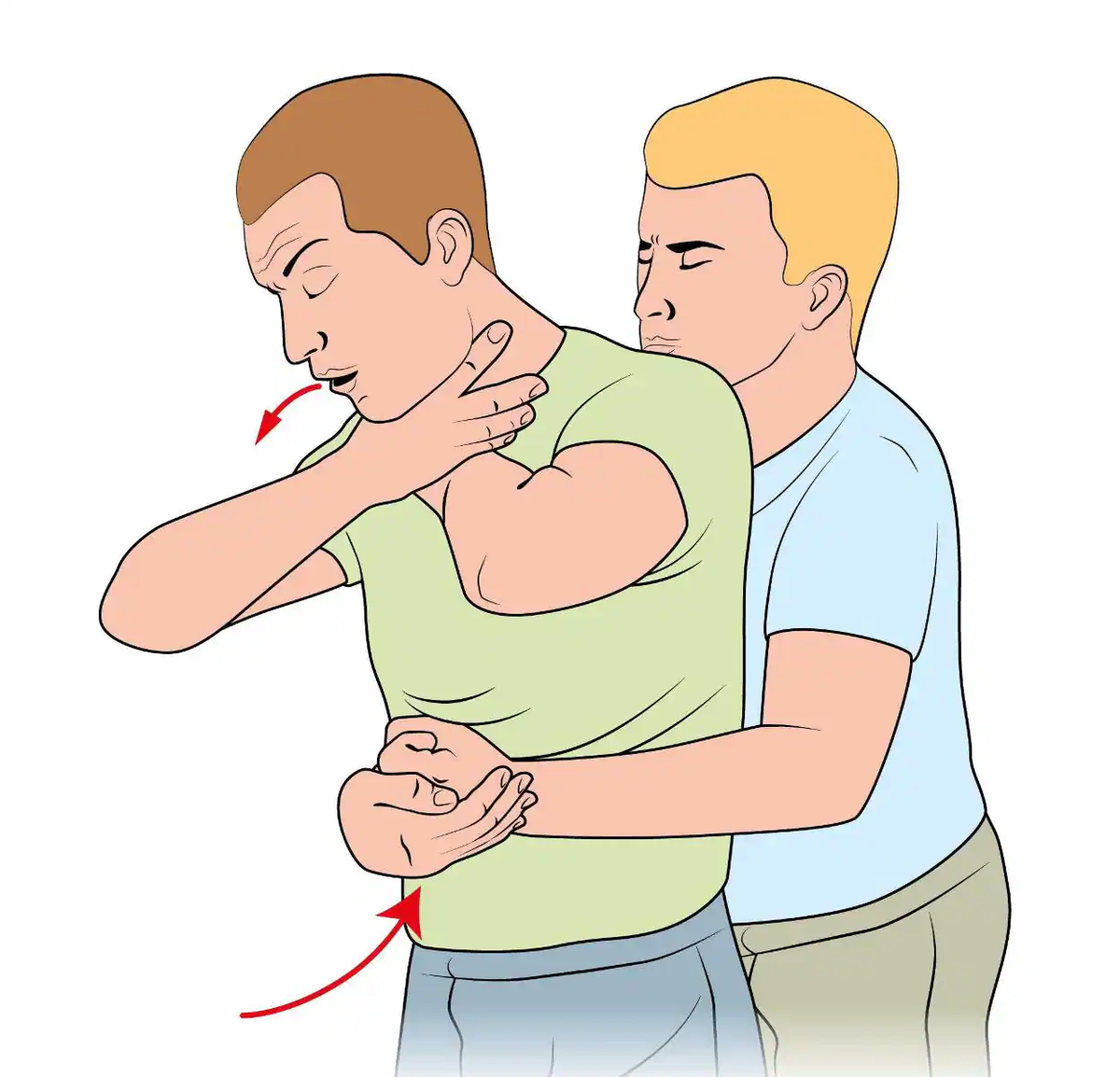 La maniobra Heimlich que le salvó la vida al niño en Morón. La maniobra Heimlich que le salvó la vida al niño en Morón.