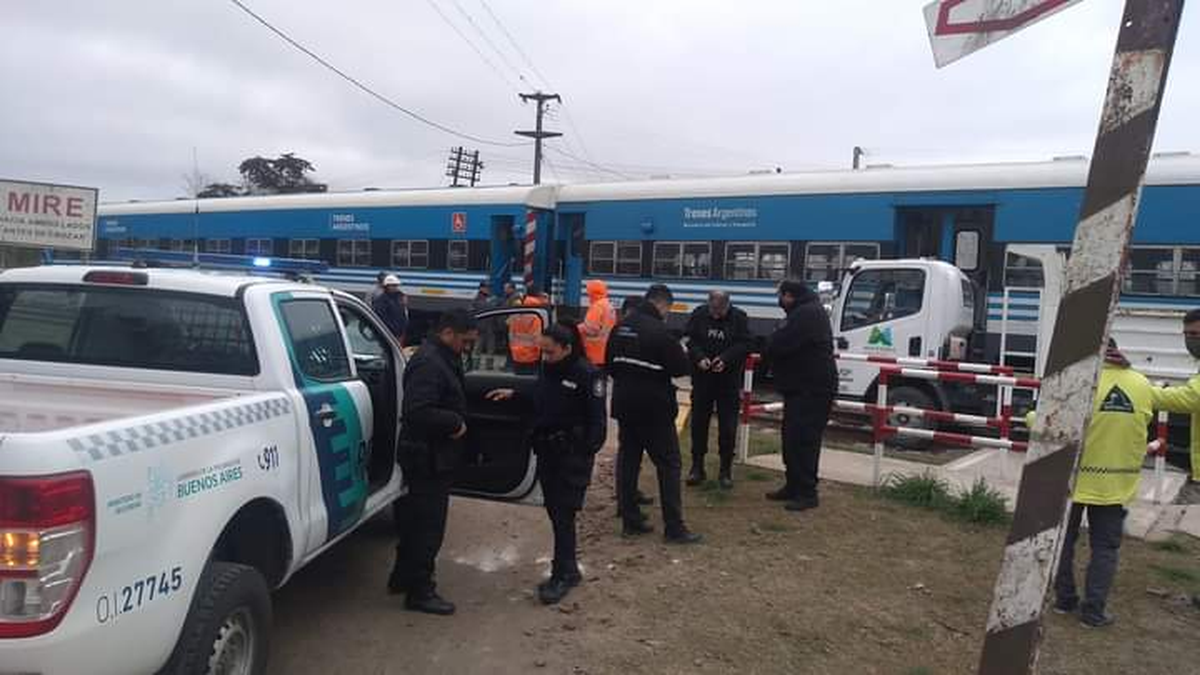 Choque del ramal Moreno-Mercedes del Tren Sarmiento en Gowland.