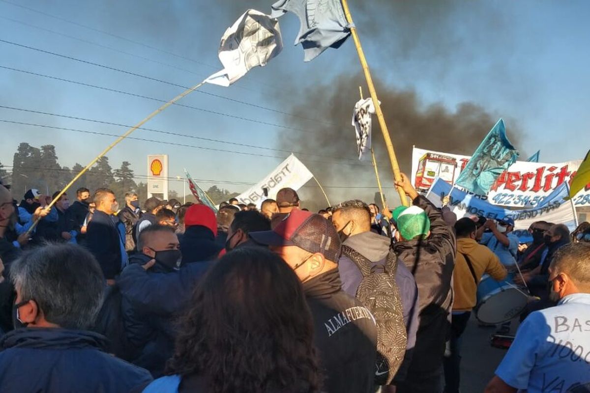 Choferes Autoconvocados vuelven a marchar y cortarán este martes cuatro puntos claves del conurbano