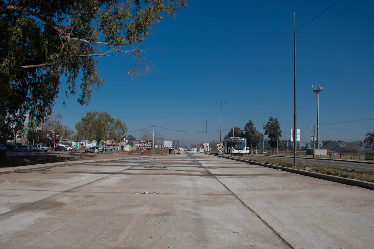 Sigue la ampliación de la Ruta 24 en Cuartel V y esperan terminarla a fin de año