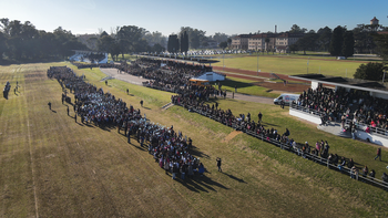 Más de 3 mil alumnos juraron lealtad a la bandera en el Colegio Militar de El Palomar