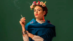 Laura Azcurra antes de su llegada a Morón como Frida Kahlo: Es un honor para mí representarla