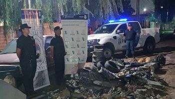 Cayeron tres desarmaderos en Moreno con autopartes de vehículos robados