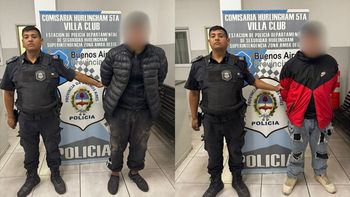 Fin a la aventura delictiva de dos motochorros adolescentes en Hurlingham tras varios robos
