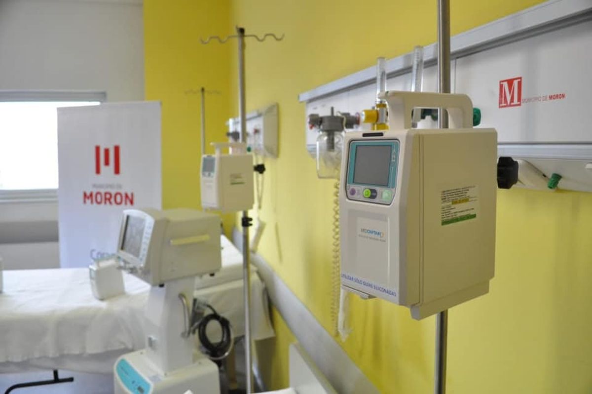 La ocupación de camas de terapia intensiva en Morón supera el 87 por ciento