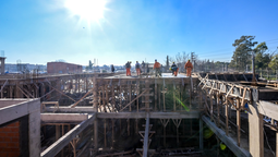 altText(Así progresa la edificación de las nuevas casas en San Justo para Puerta de Hierro)}