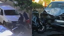 altText(Tarde fatal en Ramos Mejía: robo frente a un jardín y un choque con motociclista muerto)}