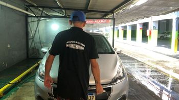 Morón centro: Leloir Park suma un lavadero de autos