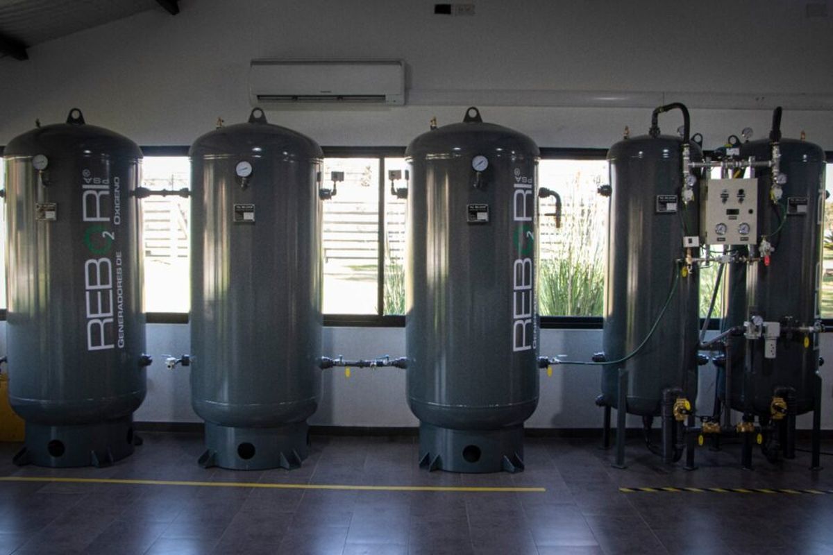 Moreno ya cuenta con una planta de oxígeno propia para pacientes con COVID 19