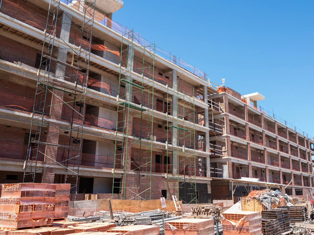 San Justo: notables avances en la construcción de 438 casas