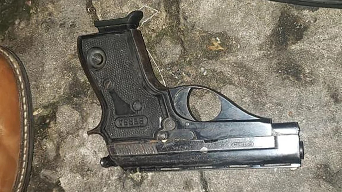 El arma que utilizó Sabag Montiel con la que le gatilló a Cristina Fernández.